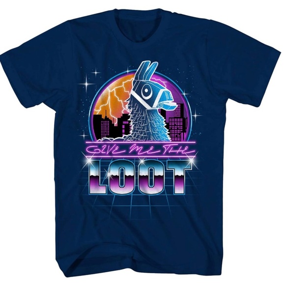 Abercrombie Kids Fortnite T-Shirt - Size 15/16 - Picture 1 of 16